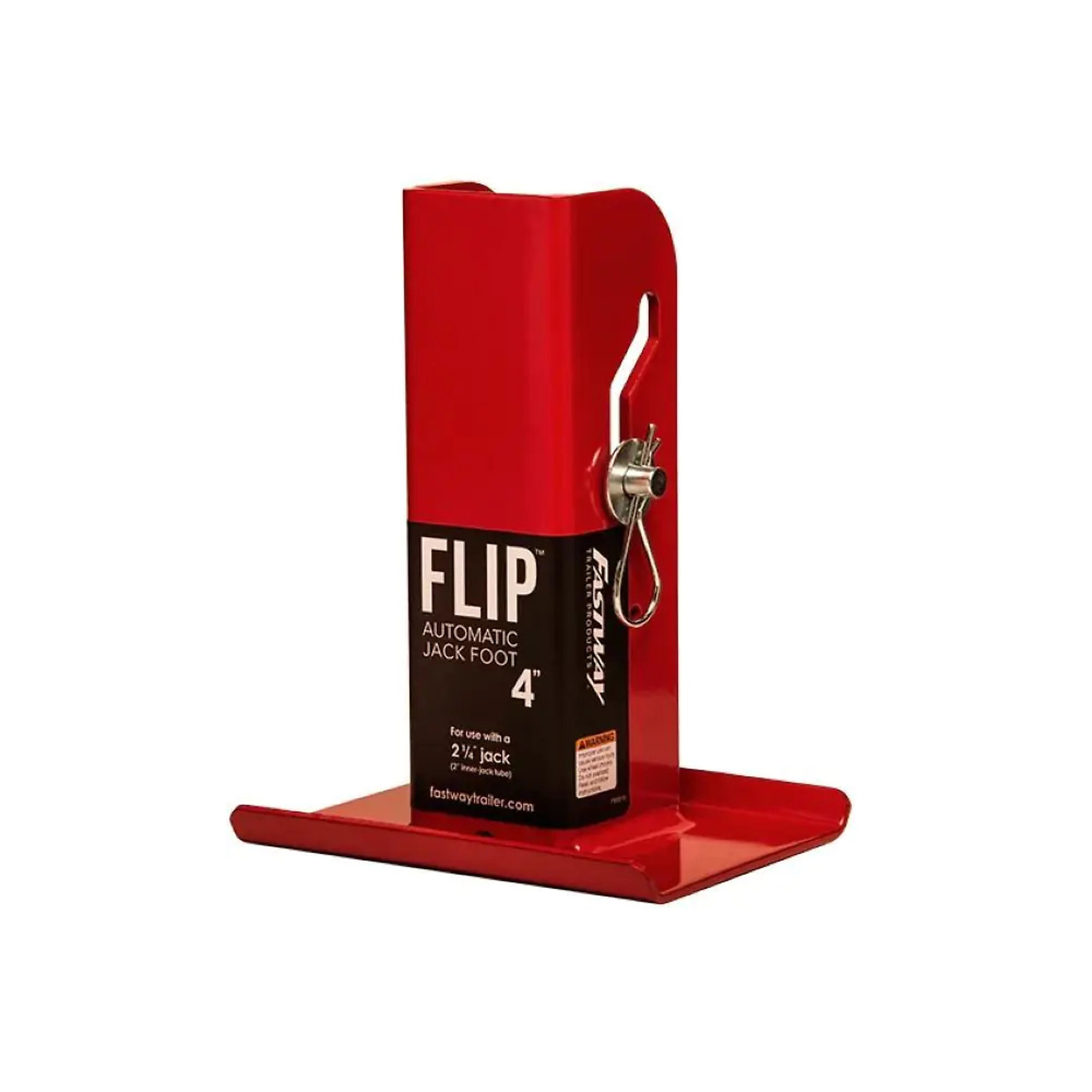 Progress Mfg. Fastway Flip Automatic Folding Jack Foot — 4in., Fits 2in. Diameter Inner Jack Tubes, Model# 88-00-4500